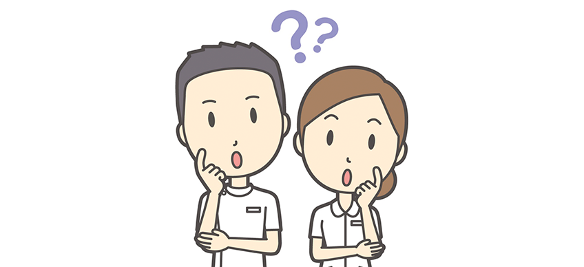 男女の理学療法士が疑問に思っている