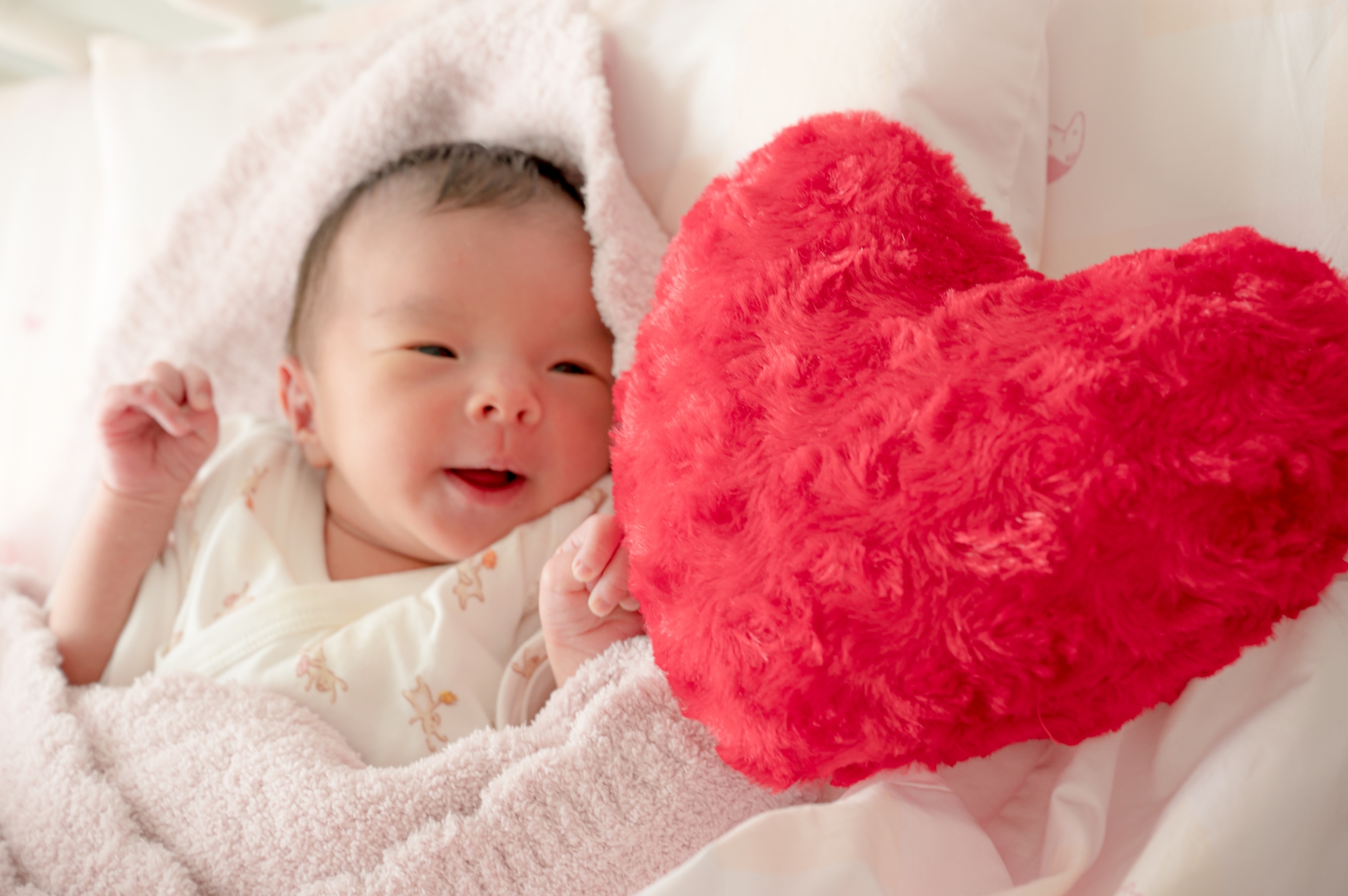 赤ちゃんとハート