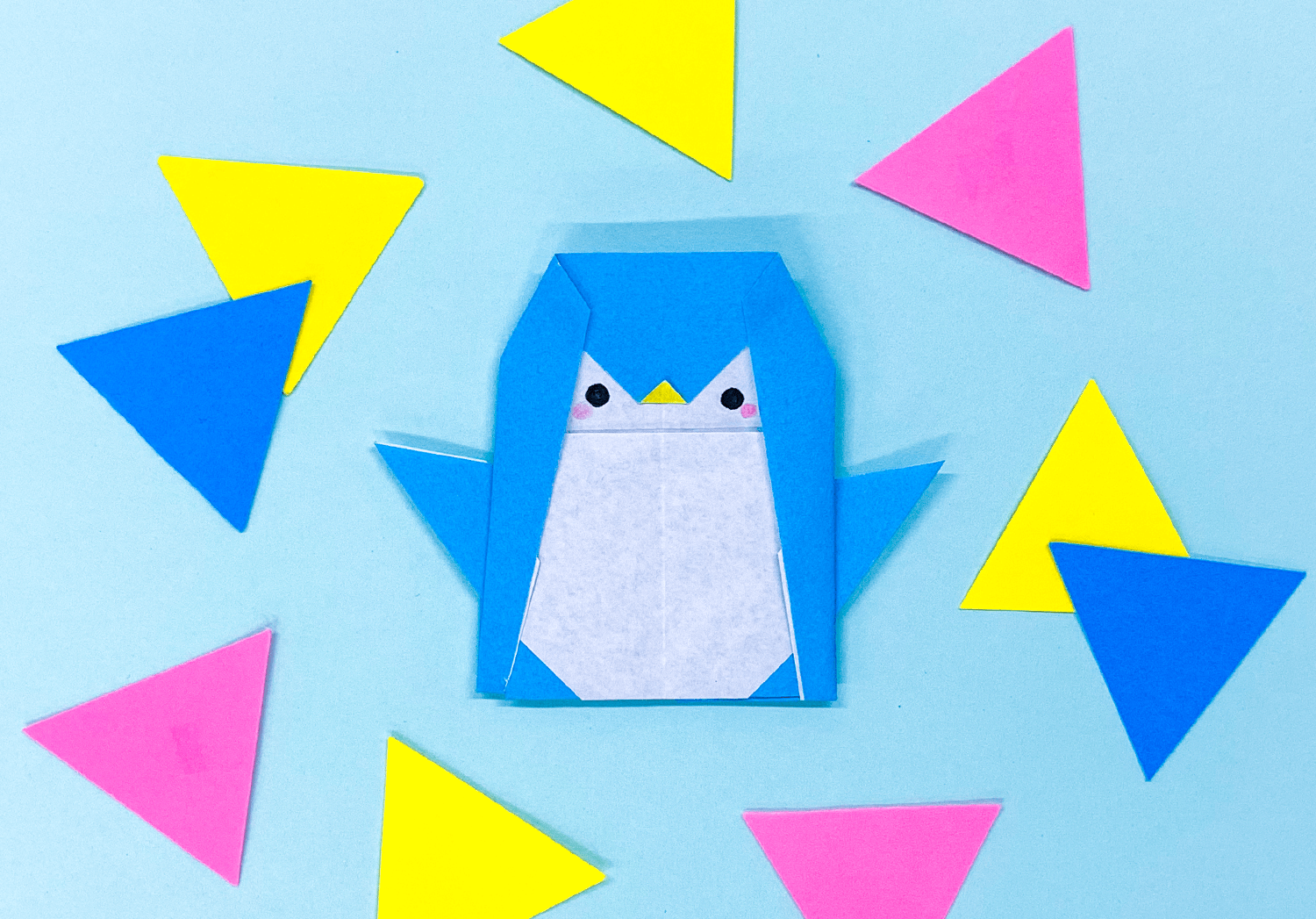 おりがみのペンギン 