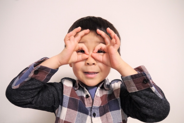 楽しそうな男の子