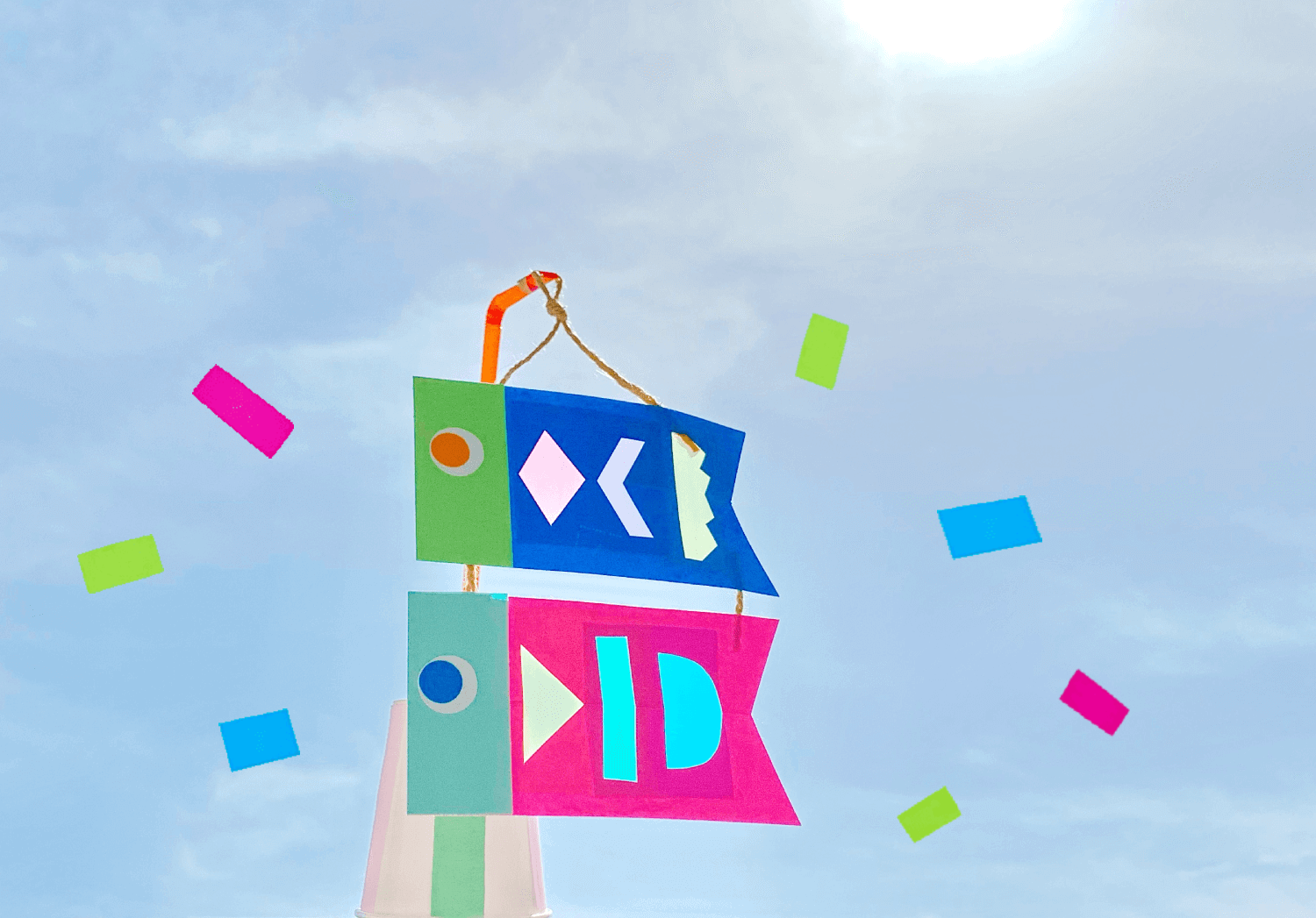 ステンドグラスこいのぼり