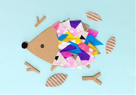 はぎれのハリネズミの製作 