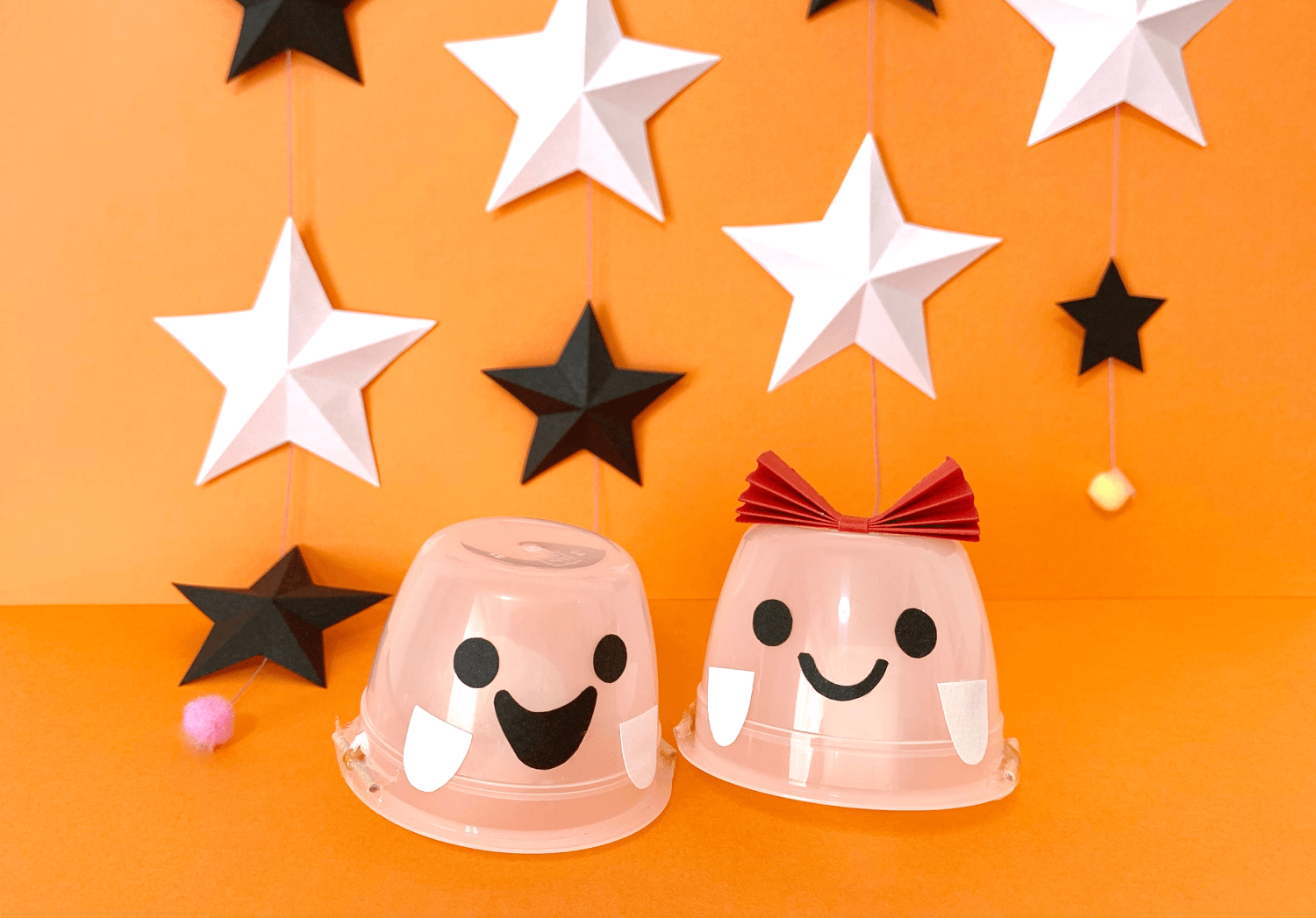 カタカタ動くおばけ