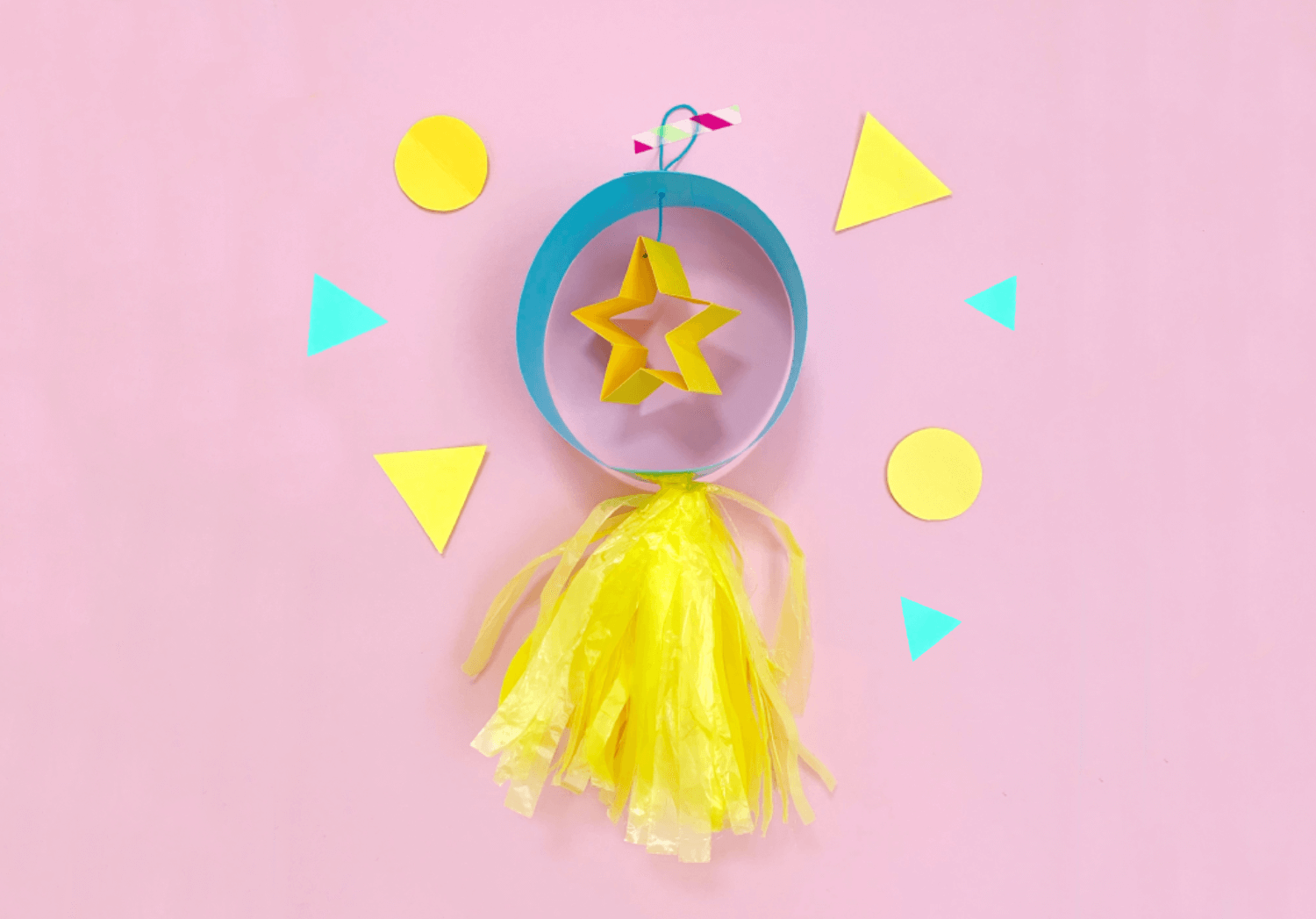 七夕の星飾りの製作