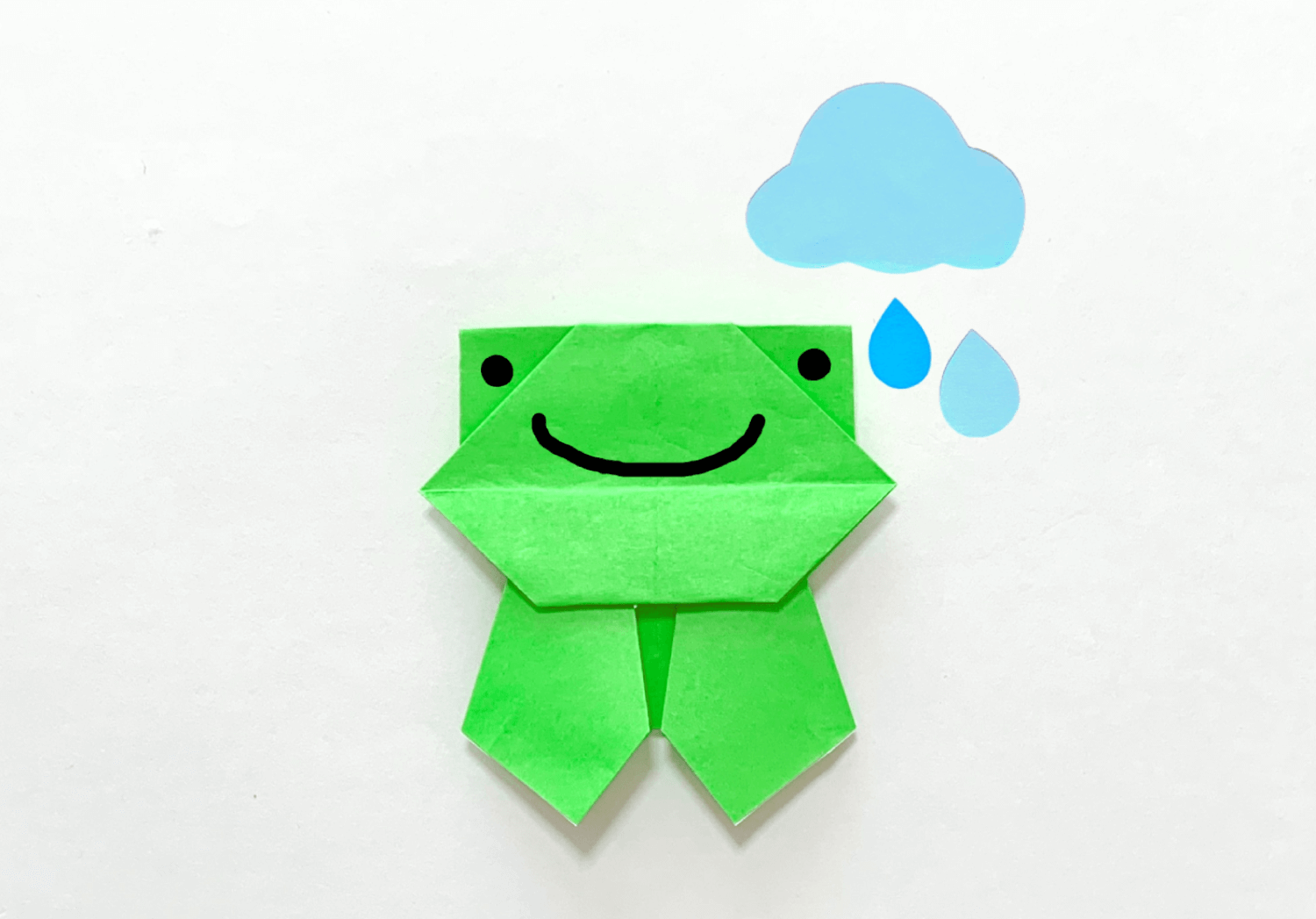 おりがみカエル