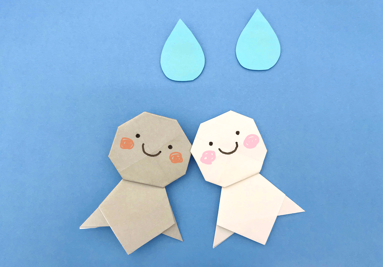 おりがみてるてる坊主